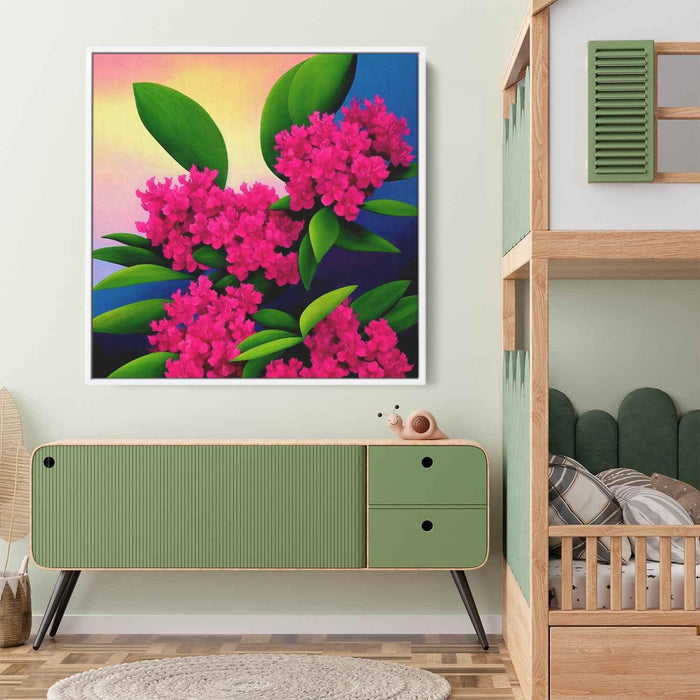 Acrylic Rhododendron #002 - Kanvah