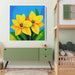 Cubist Oil Daffodils #002 - Kanvah