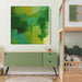 Green Abstract Print #010 - Kanvah