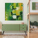 Green Abstract Print #014 - Kanvah