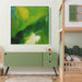 Green Abstract Print #018 - Kanvah