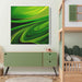 Green Abstract Print #028 - Kanvah
