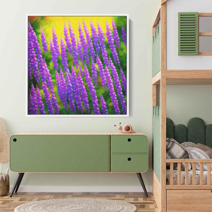 Impressionist Oil Wisteria #002 - Kanvah