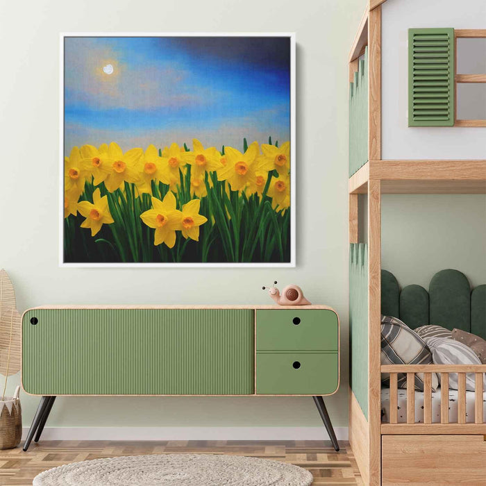 Daffodils Oil Painting #006 - Kanvah