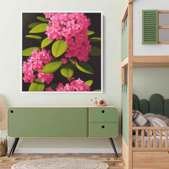 Realistic Oil Rhododendron #002 - Kanvah