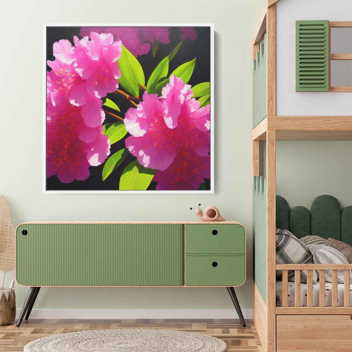 Realistic Oil Rhododendron #004 - Kanvah