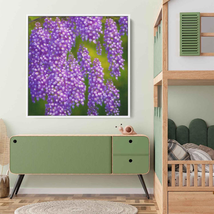 Realistic Oil Wisteria #002 - Kanvah