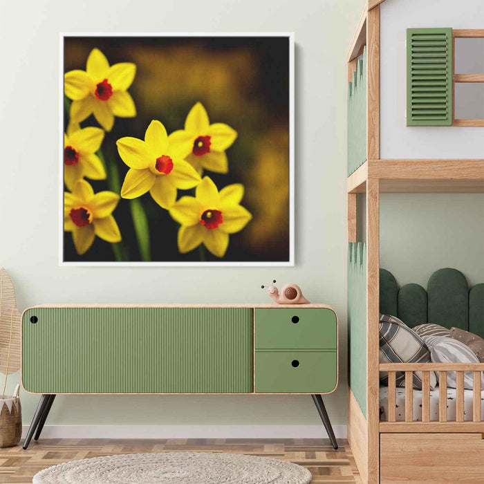 Sepia Daffodils #008 - Kanvah