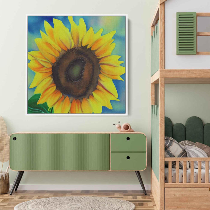 Watercolor Sunflower #004 - Kanvah