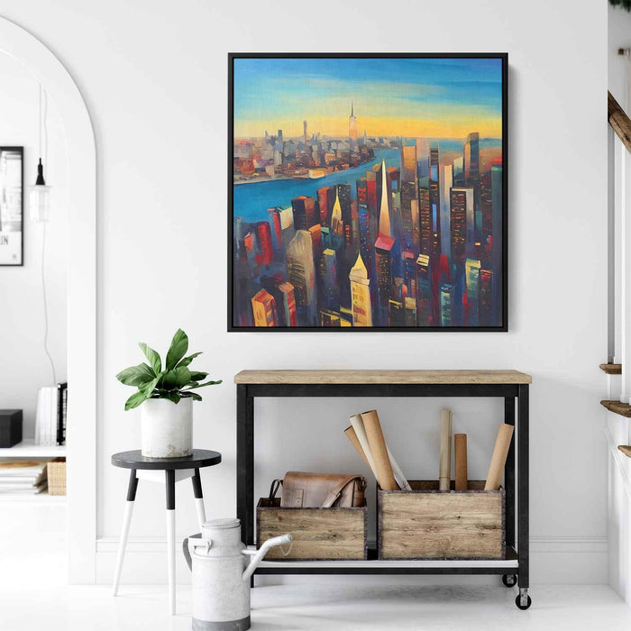 Abstract New York City Skyline #001 - Kanvah
