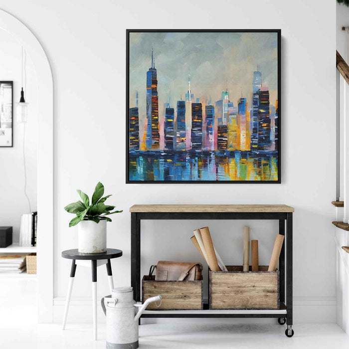 Abstract New York City Skyline #015 - Kanvah