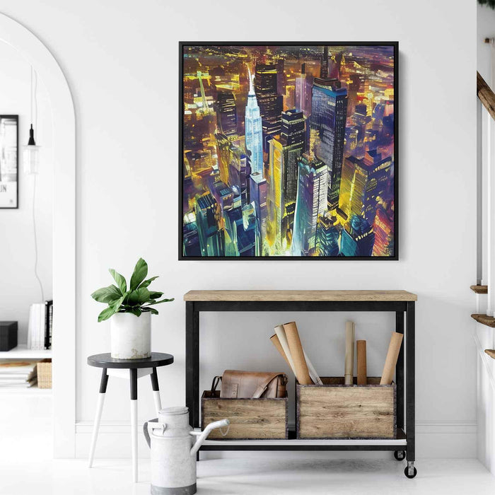 Abstract New York City Skyline #023 - Kanvah