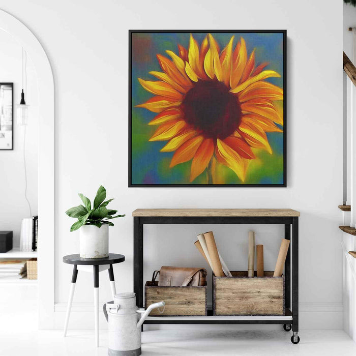 Abstract Sunflower #025 - Kanvah