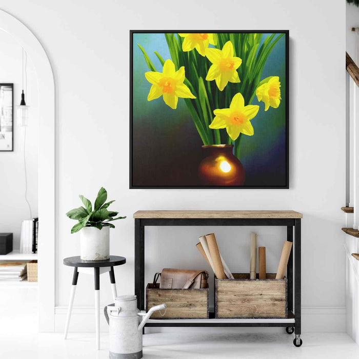 Acrylic Daffodils #003 - Kanvah