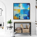 Blue Abstract Print #001 - Kanvah