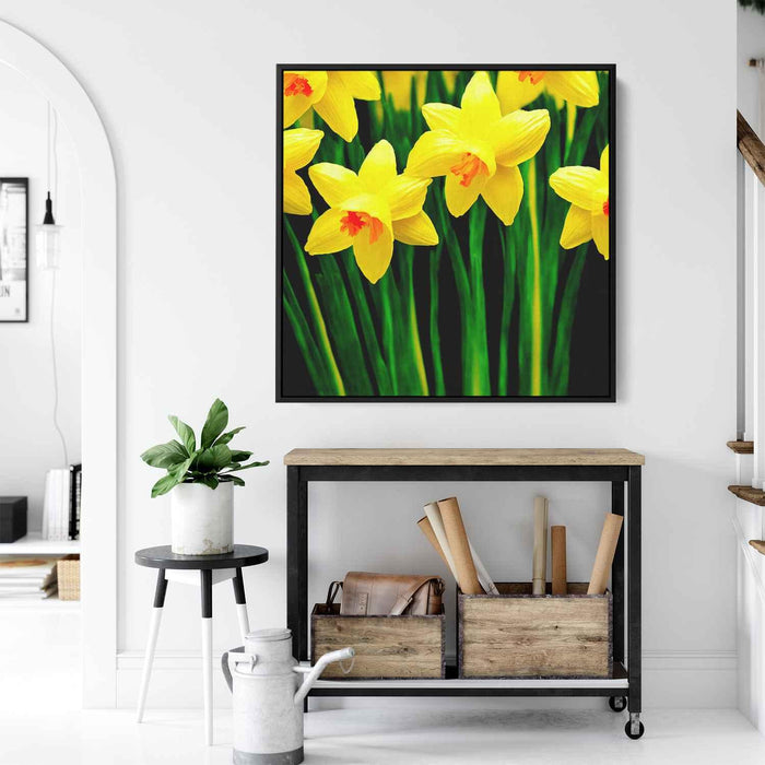 Contemporary Oil Daffodils #005 - Kanvah