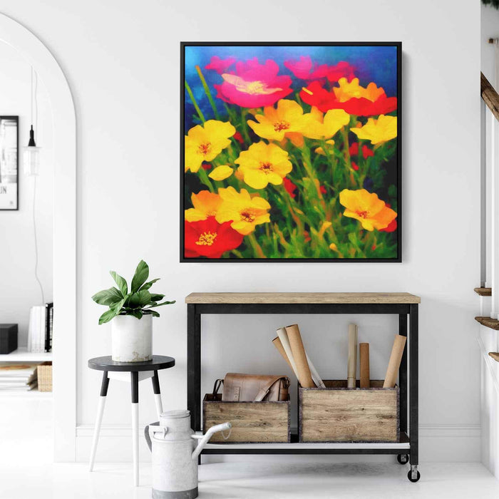 Contemporary Oil Wild Flowers #003 - Kanvah