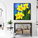 Impressionist Oil Daffodils #001 - Kanvah