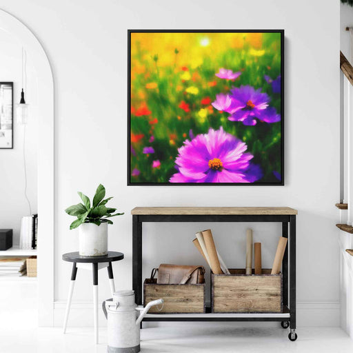 Impressionist Oil Wild Flowers #001 - Kanvah