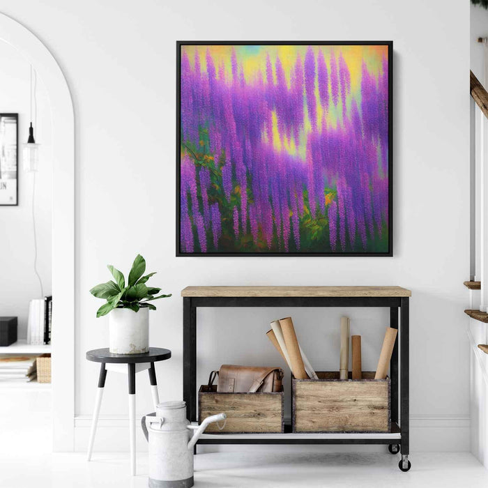 Impressionist Oil Wisteria #003 - Kanvah