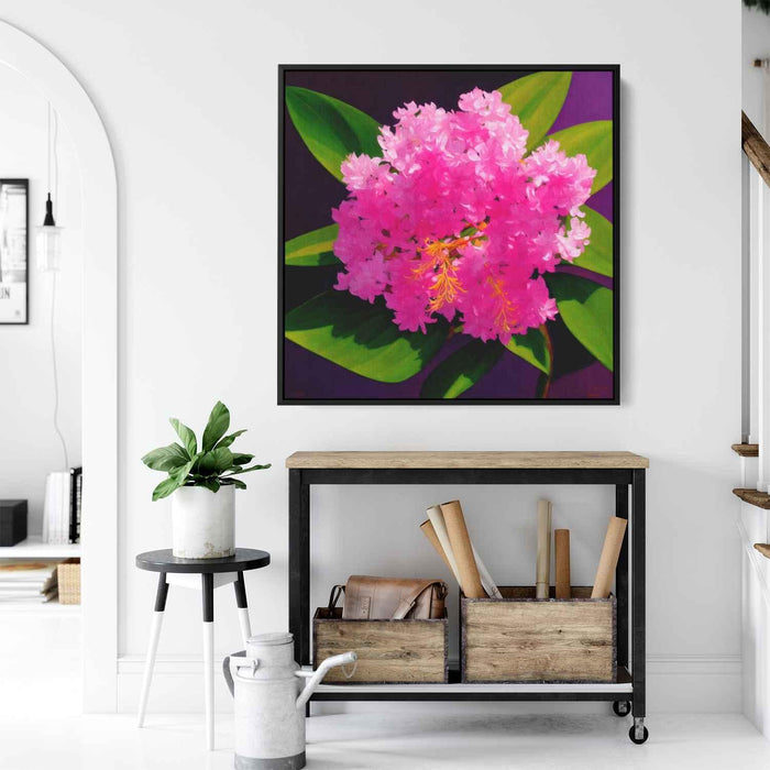 Modern Oil Rhododendron #001 - Kanvah