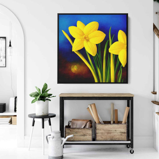 Daffodils Oil Painting #003 - Kanvah