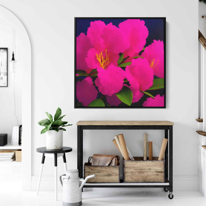 Rhododendron Oil Painting #003 - Kanvah