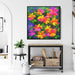 Tropical Flowers Oil Painting #003 - Kanvah