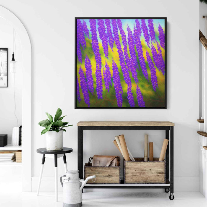 Wisteria Oil Painting #001 - Kanvah