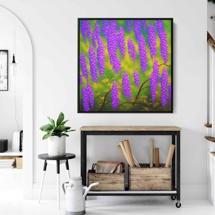 Wisteria Oil Painting #003 - Kanvah