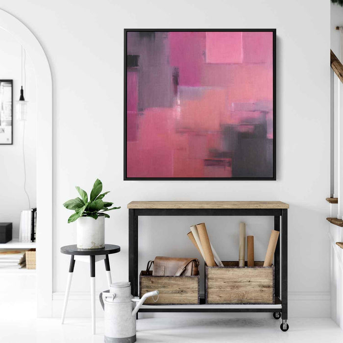 Pink Abstract Painting #029 - Kanvah