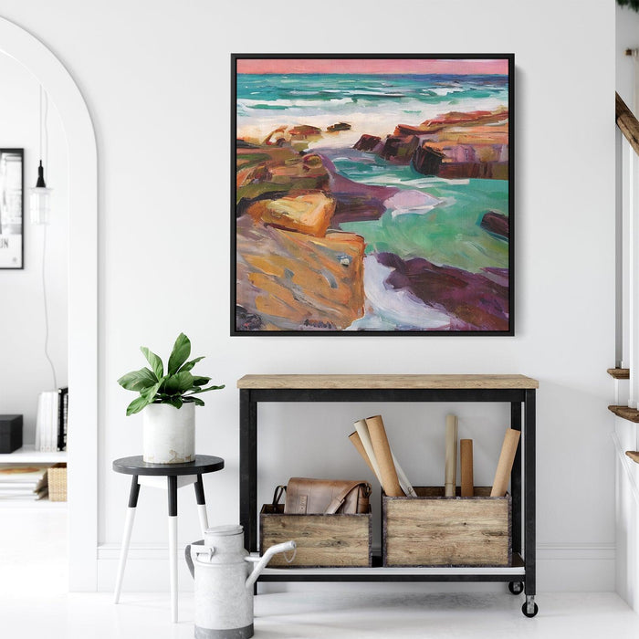 Abstract Rocky Beach #115 - Kanvah