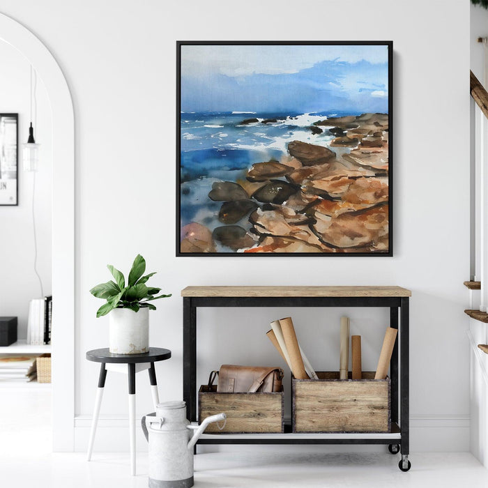 Abstract Rocky Beach #127 - Kanvah