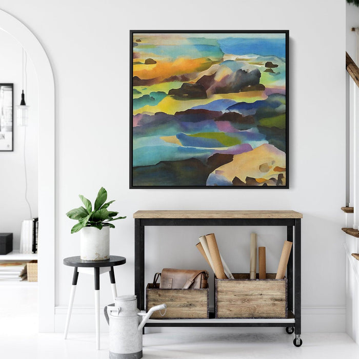 Abstract Rocky Beach #163 - Kanvah