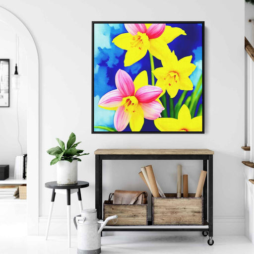 Watercolor Daffodils #007 - Kanvah
