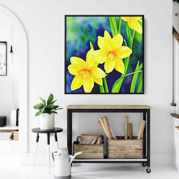 Watercolor Daffodils #011 - Kanvah