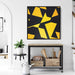 Yellow Geometric Abstract #013 - Kanvah