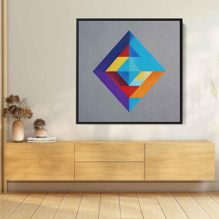 Abstract Geometric Triangles #010 - Kanvah