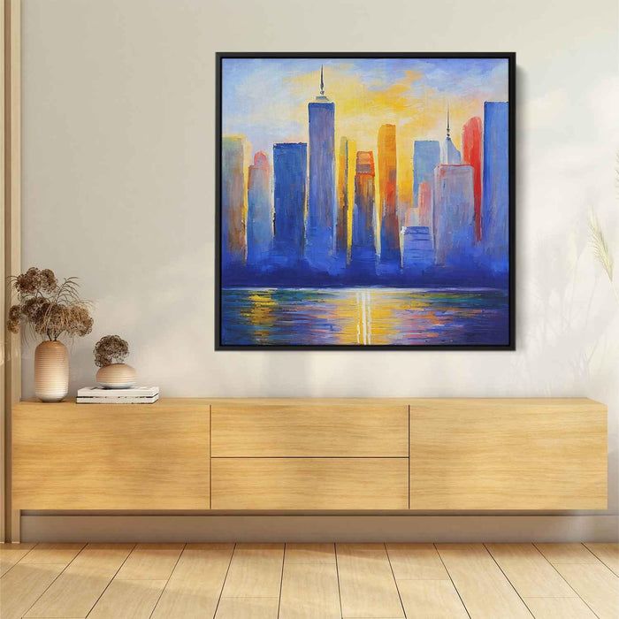 Abstract New York City Skyline #016 - Kanvah