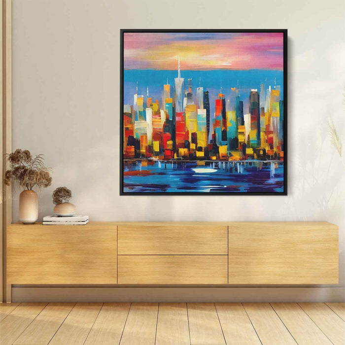Abstract New York City Skyline #034 - Kanvah