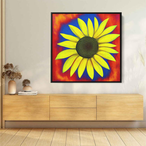 Abstract Sunflower #010 - Kanvah