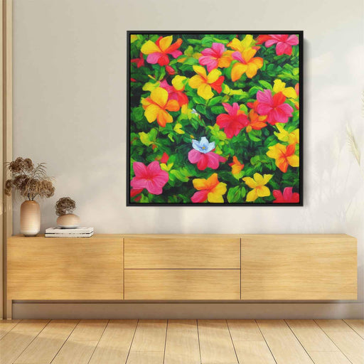 Acrylic Tropical Flowers #002 - Kanvah