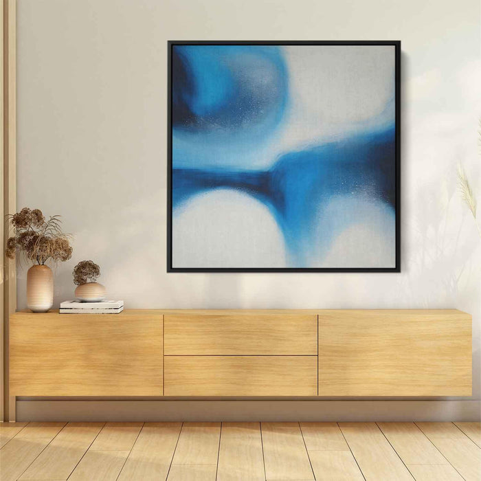 Blue Abstract Print #014 - Kanvah