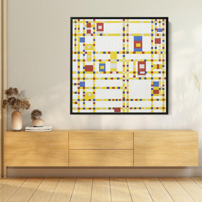 Broadway Boogie Woogie (1943) by Piet Mondrian - Kanvah