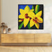 Cubist Oil Daffodils #004 - Kanvah