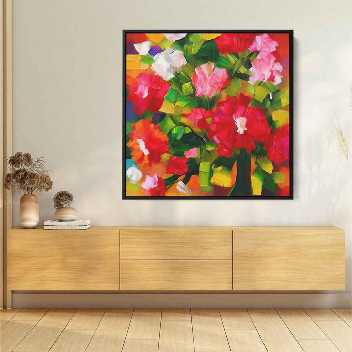 Cubist Painting Carnations #010 - Kanvah