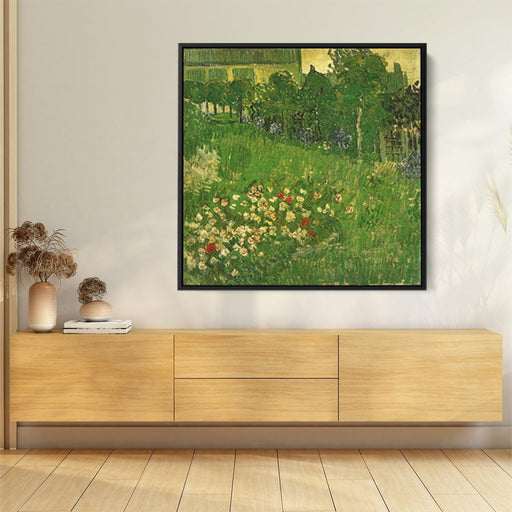 "Daubigny's Garden" by Vincent van Gogh - Canvas Artwork