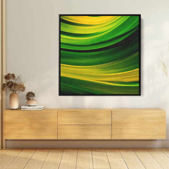 Green Abstract Print #030 - Kanvah