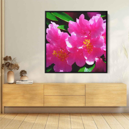 Impressionist Oil Rhododendron #004 - Kanvah
