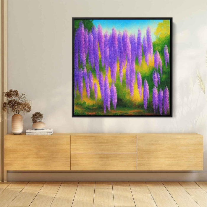 Impressionist Oil Wisteria #004 - Kanvah